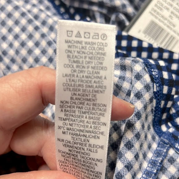 Adrianna Papell Printed Ruffle Neck Halter Top - Picture 6 of 6